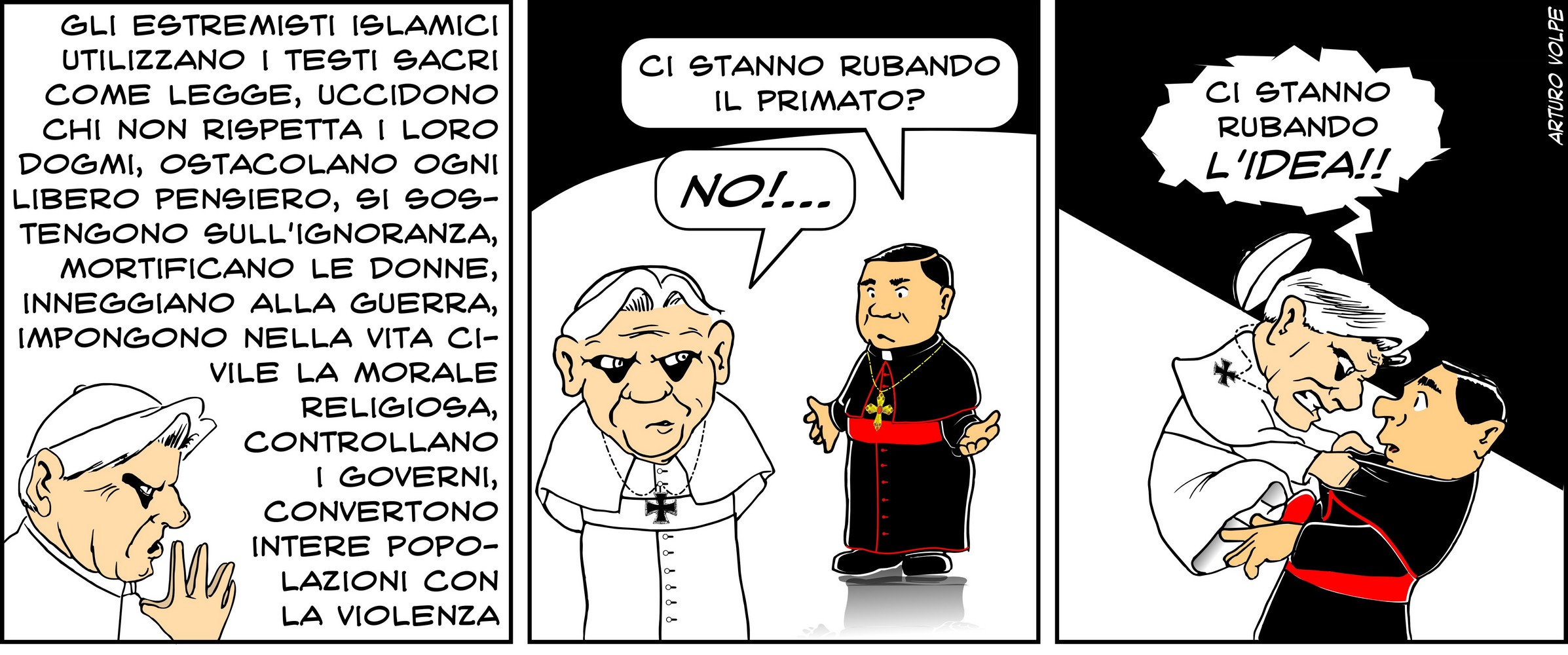 Striscia - Ratzinger